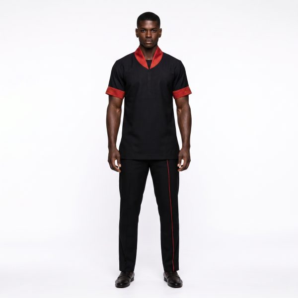 Premium Male Red and Black
