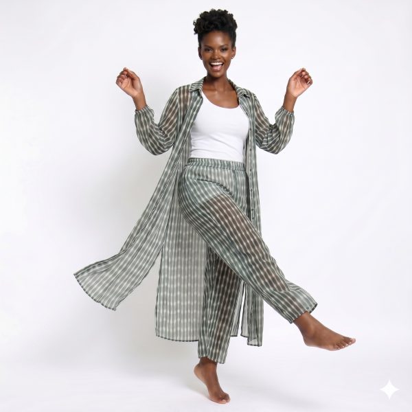 Vivo Sana Long Sleeved Maxi Coverup