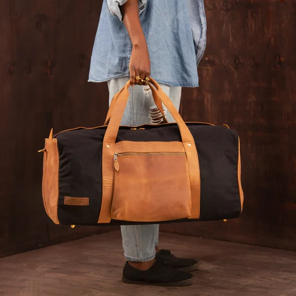 Canvas Leather Adventurer Duffle