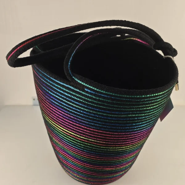 Ekee Rainbow Black [Rubo Crafts Bags]