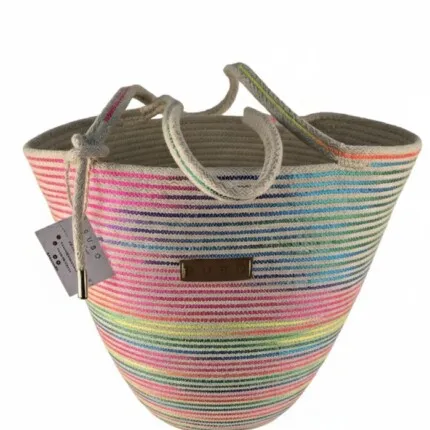 Ekee Rainbow White [Rubo Crafts Bags]