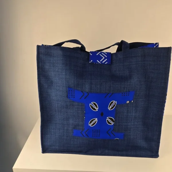 Enyo Blue Tote Bag
