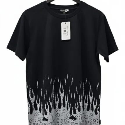 Men's Short T-shirts - Finn Screen PRT - Black / Grey