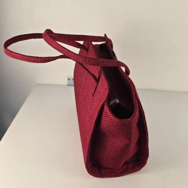 Red Handbag with Hat