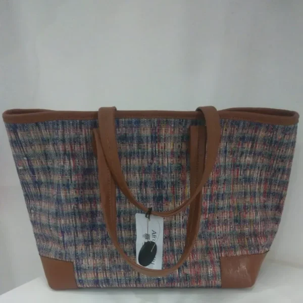 Utrader Brown Strap Tote HandBag