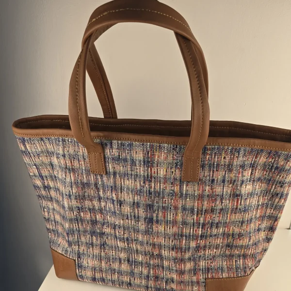 Utrader Red Strap Tote HandBag