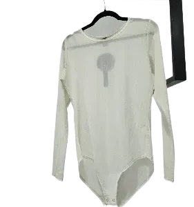 Zoya Vasha Long sleeve Mesh Tops (White)