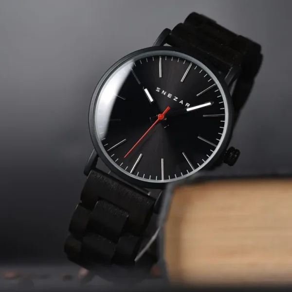 Snezar Metal & Wooden Ebony