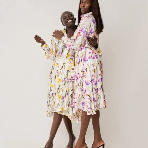Sonia Mugabo Floral Two Piece set