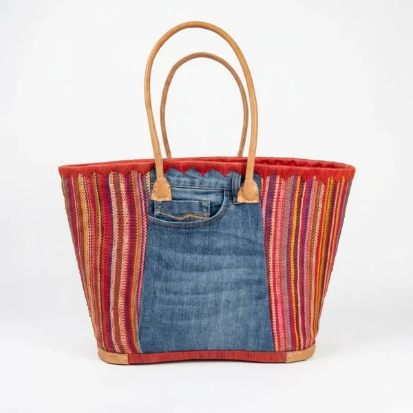 Benn Rekk Denim Woven Tote Bag