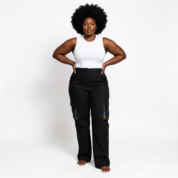 Black Burgy Pants