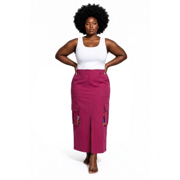 Front Slit Skirt