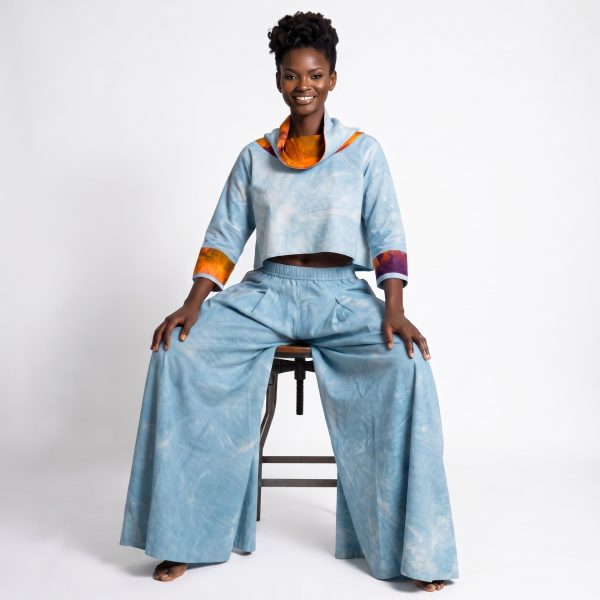Thabi Indigo Palazo Pants