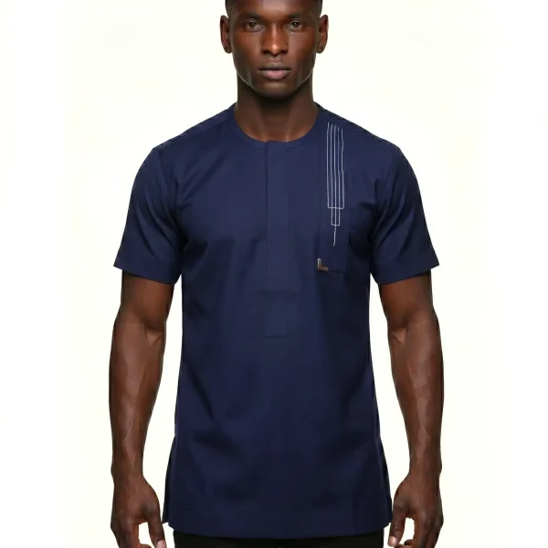 GrandPa Men’s Top dark blue