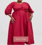 Upeo Puff- sleeve Dress