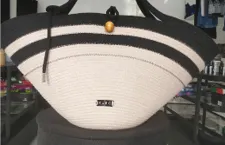 Haris Beige and Black