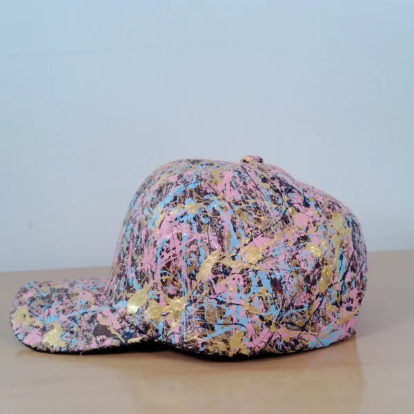 Messy Art Cap-beige