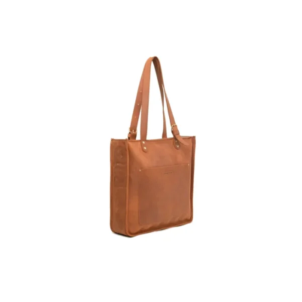 SandStorm Pull-up Leather Everlyne Tote