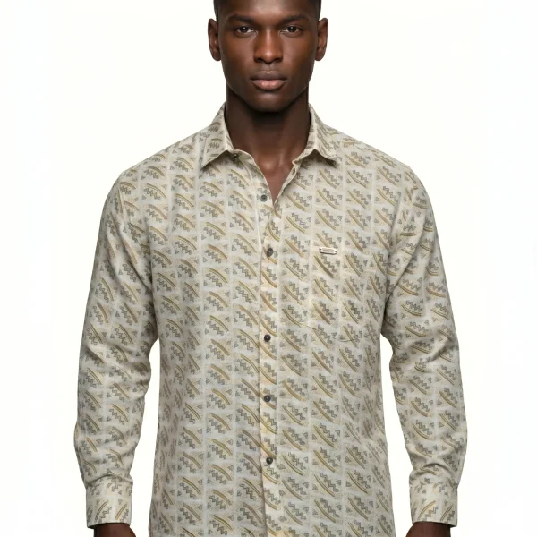 REG Linen Shirt-Yellow