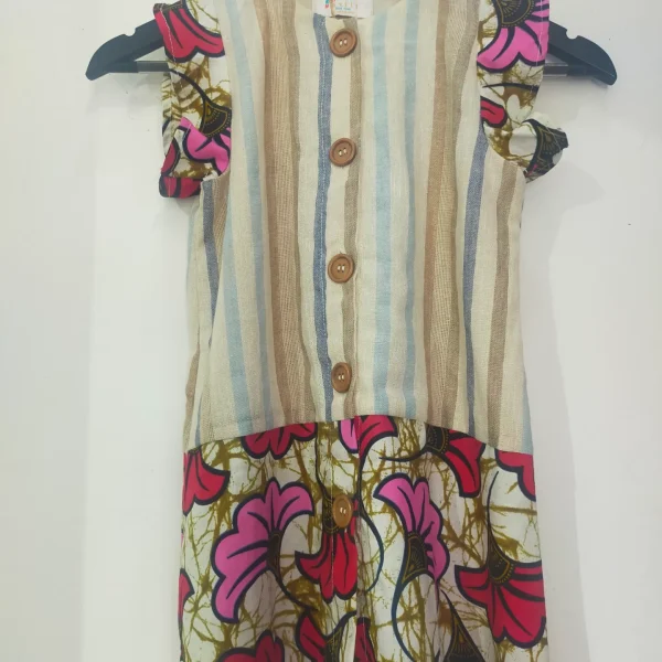 Ankara Parili Dress For Children