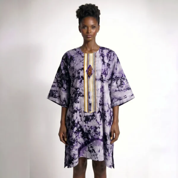 Ladies' Oversize Dress (1 red, 1 purple)