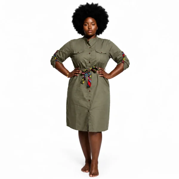 Lulu shirt dress Long Sleeve