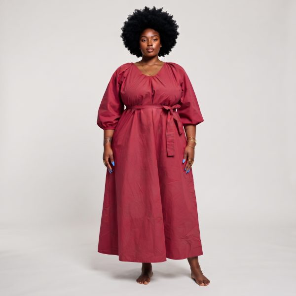 Upeo Puff Sleeve Maxi Dress