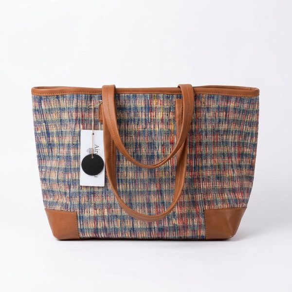 Utrader Brown Strap Tote HandBag