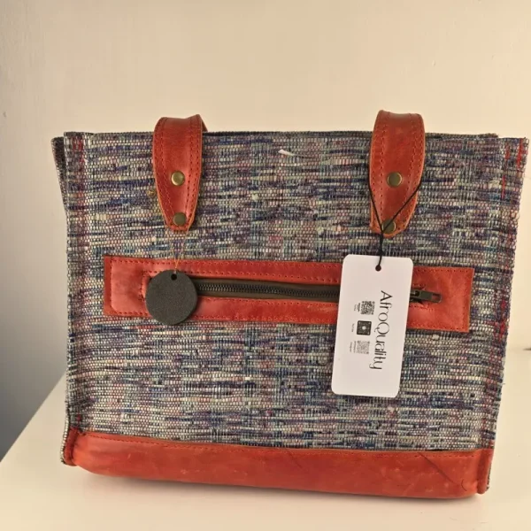 Utrader Red Strap Tote HandBag