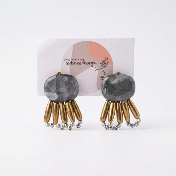 Pine Tassle Studs