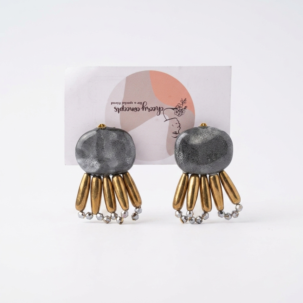 Pine Tassle Studs