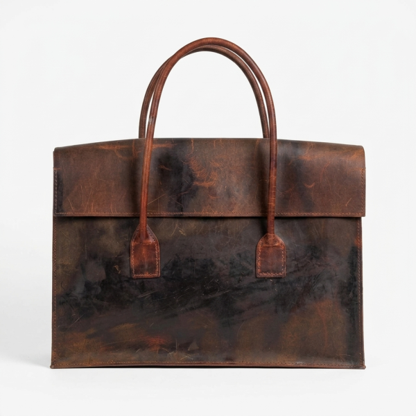 Crazyhorse Leather Laptop Bag